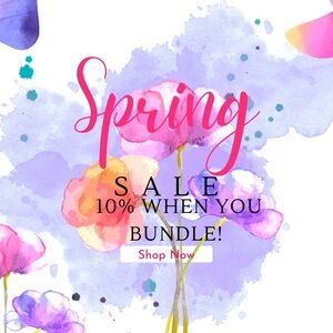 Like & get an offer for 10% off. Bundle 2 or more, save more